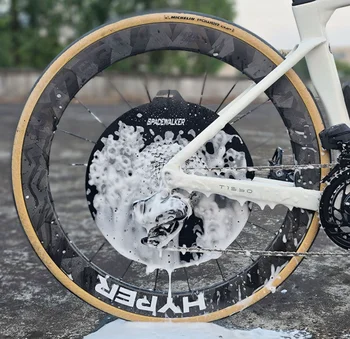 Fahrrad Motorrad Waschen Disc Bremse Reinigung Schutz Abdeckung Anti Schmutz Schutz Rad Abdeckung Für Road MTB