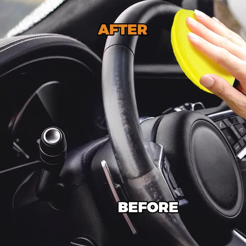 Reparaturpaste aus Kunstleder für Lenkräder und Autositze - stellt – Bild 6