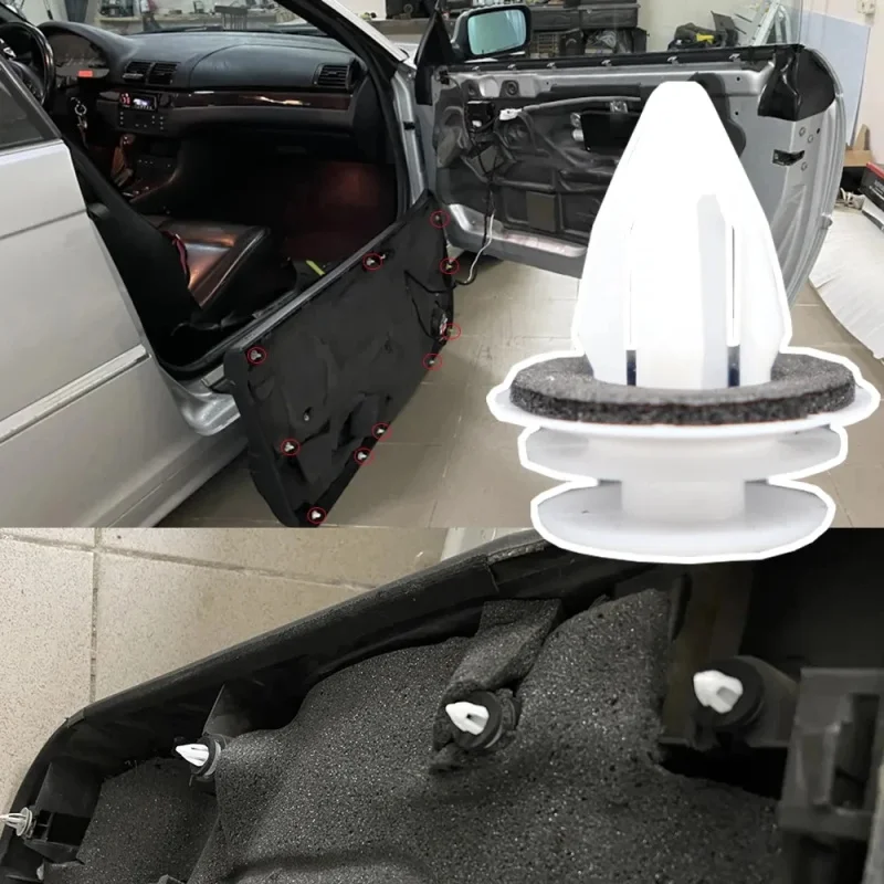 Autotür verkleidung sclip Universal Auto Stoßstange Kotflügel – Bild 5