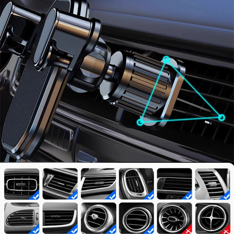 Universal Auto Telefon Halter Schwerkraft Mobile Ständer GPS – Bild 6