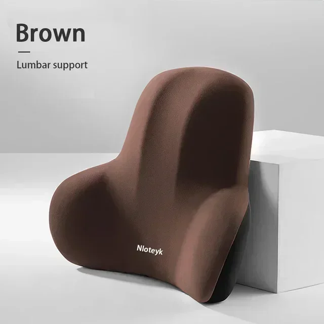 Auto Nacken Kissen Memory Foam Schutz Lenden Zurück Unterstützung Atmungsaktive Auto Kopfstütze Kissen