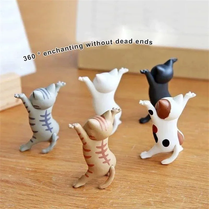 Tanzende Katze, Figur, Dekoration, Animation, Katzenmodell (5 Stück) – Bild 2
