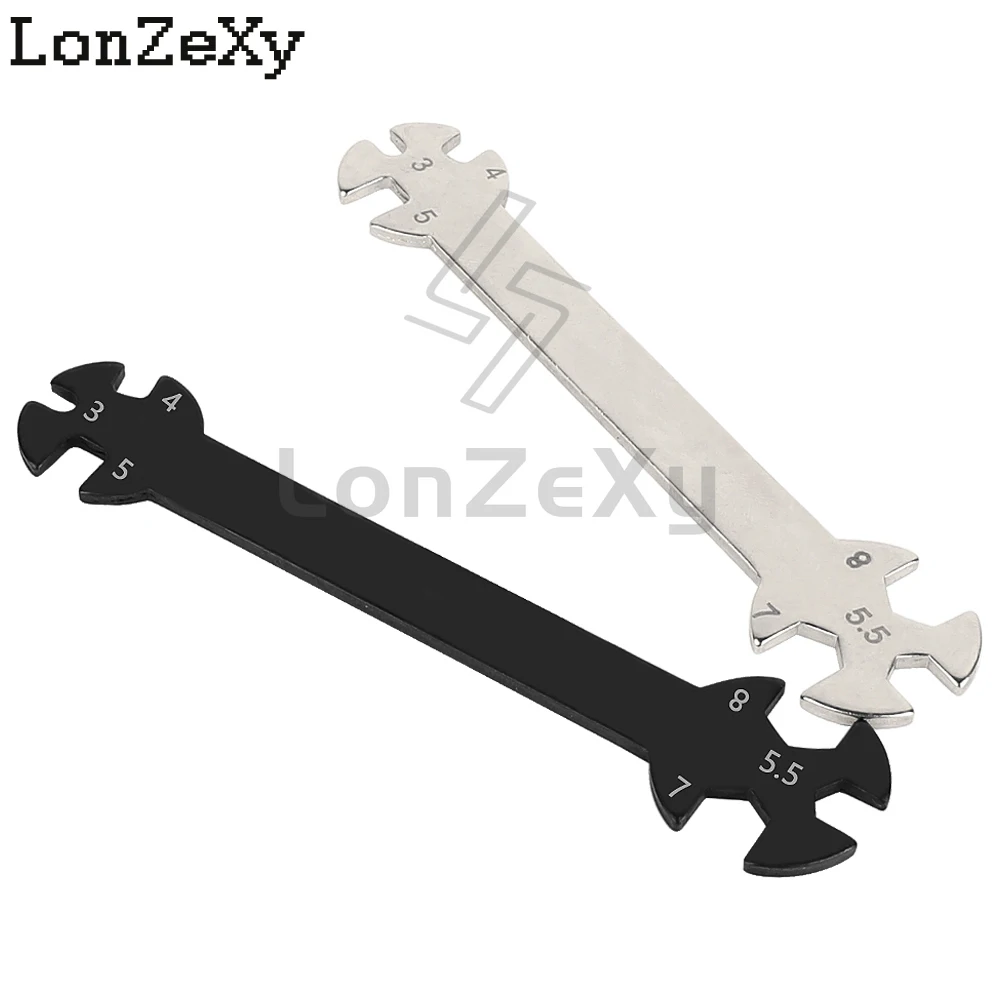 RC Auto Modell Werkzeug Mutter Spanner Multi Spannschloss 3mm 4mm 5mm 5,5mm 7mm 8mm RC Ersatzteile