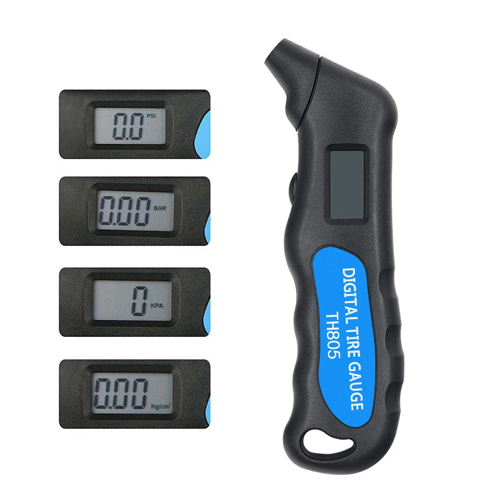 Reifen Manometer Digital Auto Reifen Air Manometer Meter LCD Tester für Auto Lkw Motor Bike Manometer