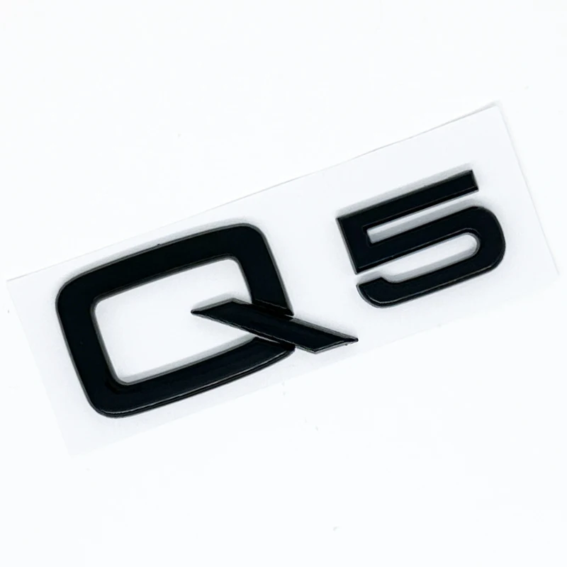 3d ABS Chrom Buchstaben Zahlen Auto Hinten Stamm Boot Emblem Aufkleber – Bild 5