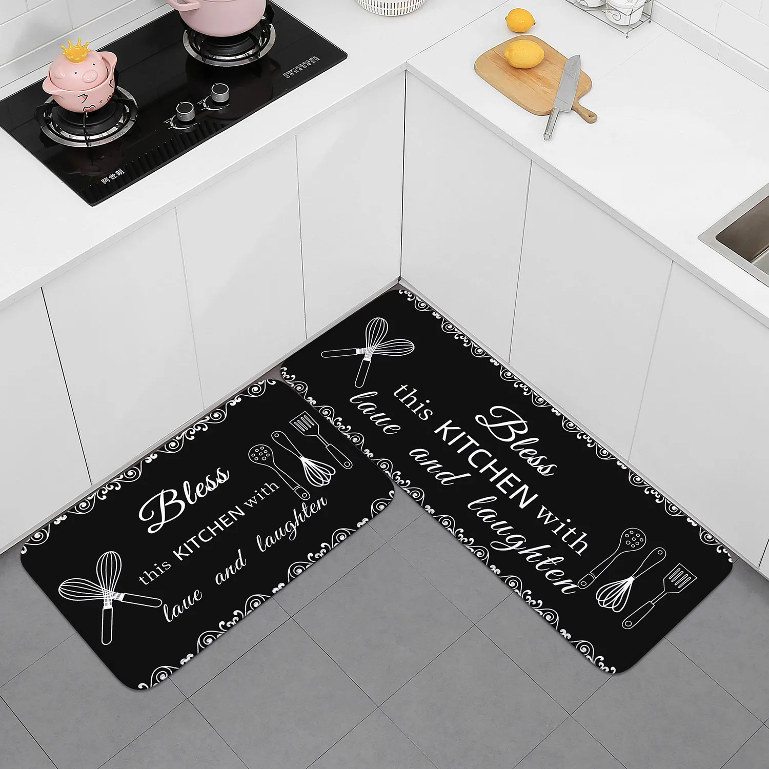 Mehrzweck-Schwamm-Wasserabsorptionsmatte: Küche, Badezimmer – Bild 2