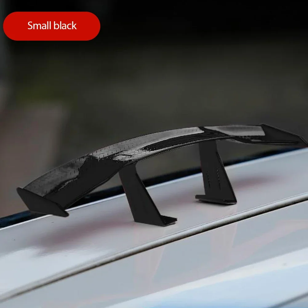 GT Stil Kleine Hinten Stamm Spoiler Flügel Auto Heckspoiler Boot Mini Flügel Modell Dekoration Auto Zubehör