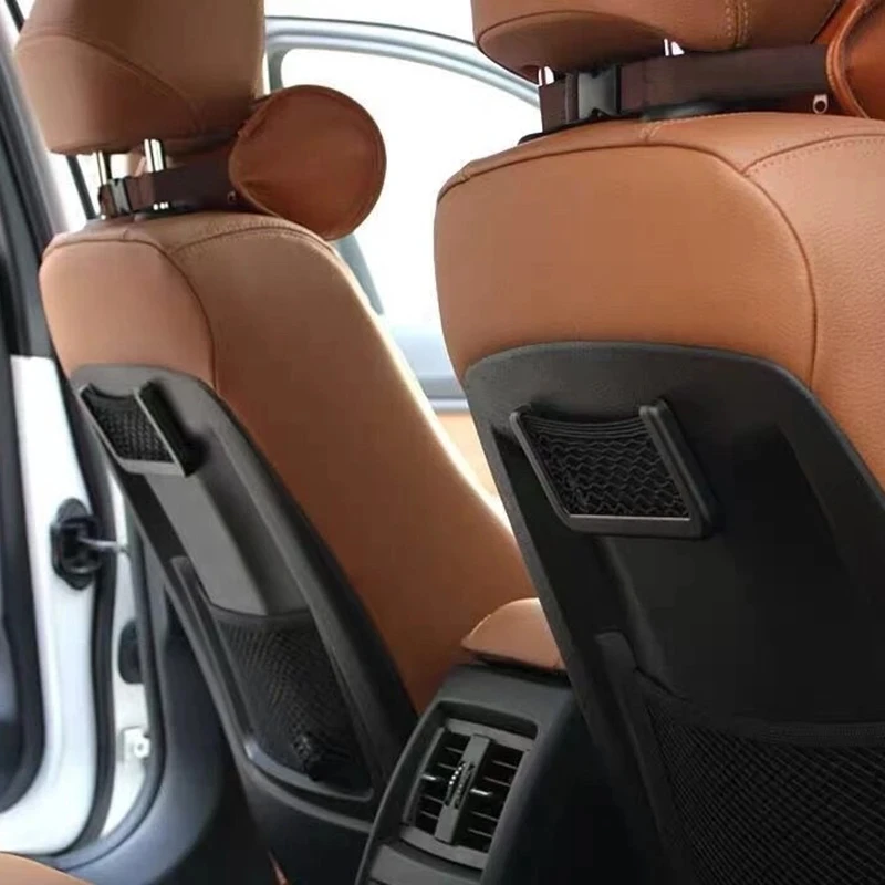 Auto Sitz Seite Innen Zurück Kleinigkeiten Tasche Mesh Lagerung Tasche – Bild 3