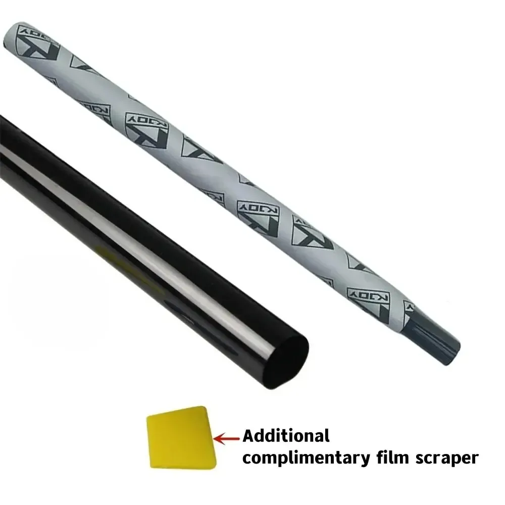 KKJOY 3 m x 50 cm VLT schwarze Fenstertönungsfolie für Autos – Bild 6