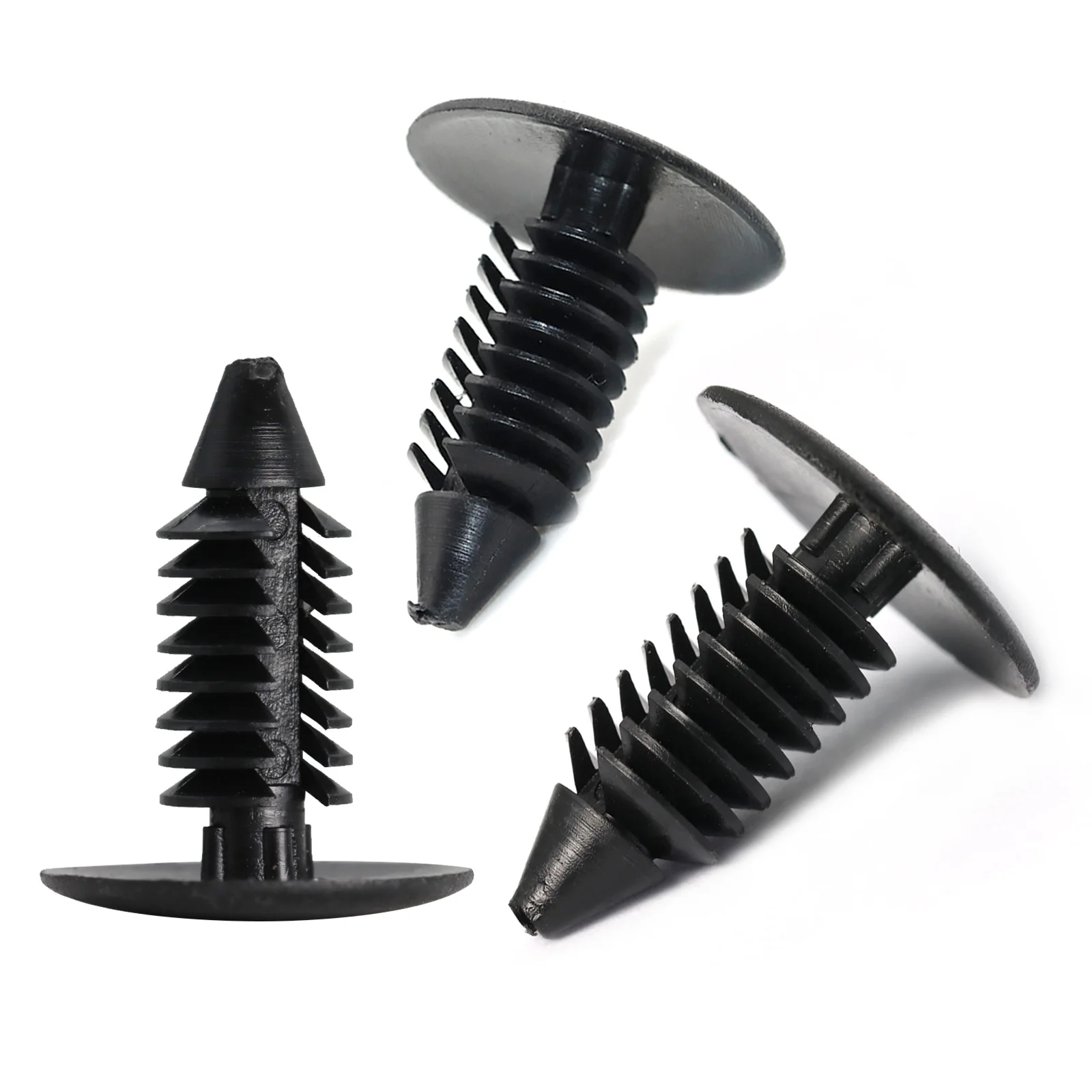 8MM Auto-Befestigungsclips Universelle Kunststoff-Clips (100 Stück) – Bild 4