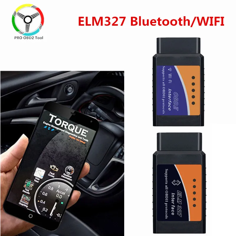 OBD2 Scanner ELM327 V 1,5 WIFI OBD 2 Automotive Detektor Bluetooth ULME 327 WI-FI 1,5 IOS Android Auto