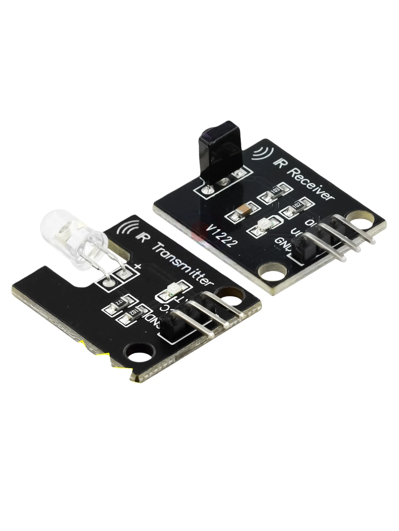 Elektronischer Baustein, digitaler 38-kHz-Infrarot-Empfänger- und Sendersensormodul, Empfänger