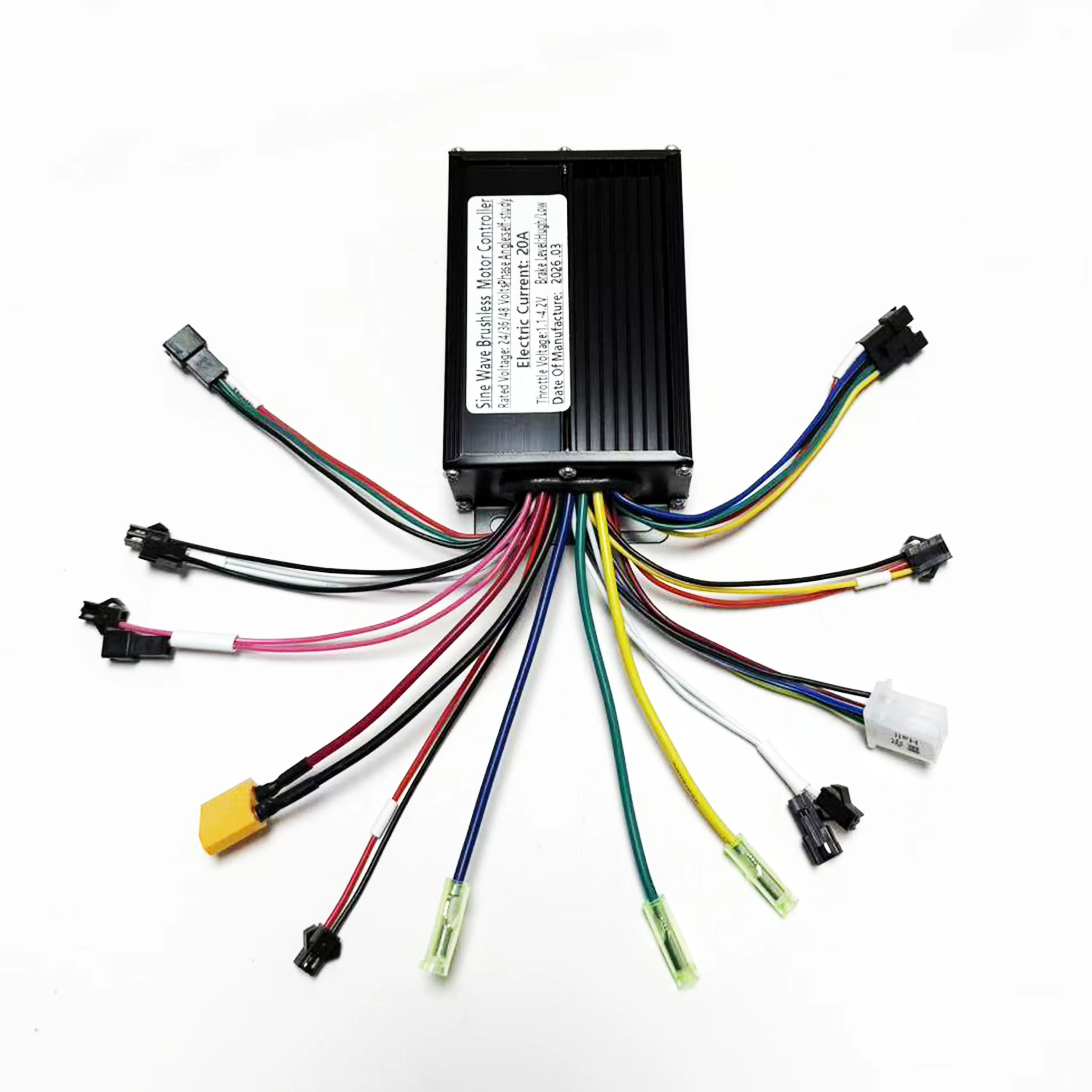 24V/36V/48V 20A Sinuswellen-Bürstenloser Motorcontroller 350W/500W – Bild 2