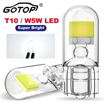 2x W5W T10 LED CANBUS Kein Fehler 5W5 DC 12V 6000K 194 168 LED Auto Innen Karte Dome Lichter Auto Signal Lampe