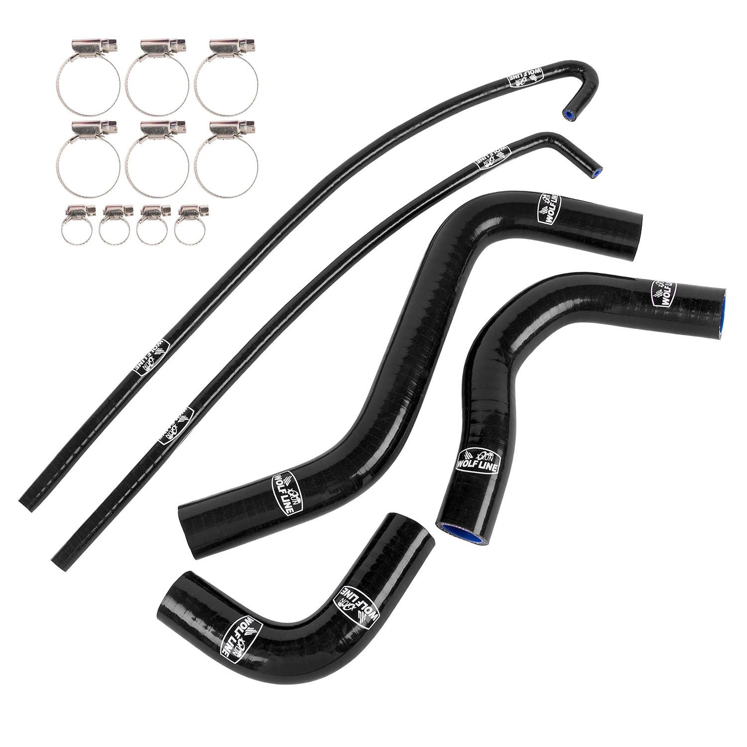 Kawasaki Z900 2017-2024 2023 Motorrad Kühler Silikon Kühlmittel ube Silikon Schlauch Kit wasser rohr