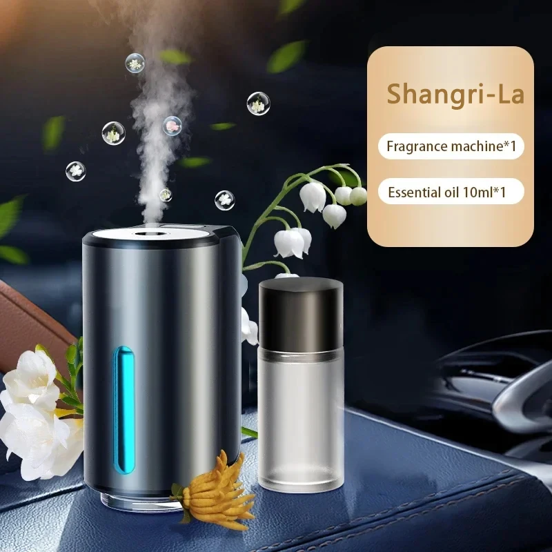 Auto Lufterfrischer Elektrische Auto Aroma Diffusor Auto Air Vent Ätherisches Öl Nebel Luftbefeuchter Duft