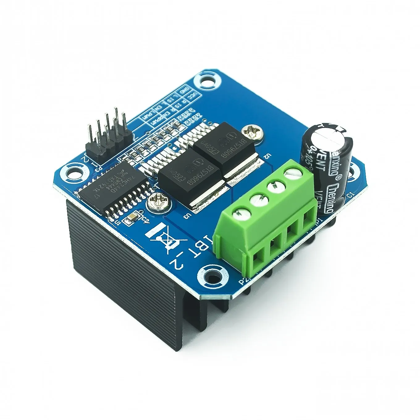 Doppel BTS7960 43A H-bridge High-power Motor Treiber modul/smart auto – Bild 2