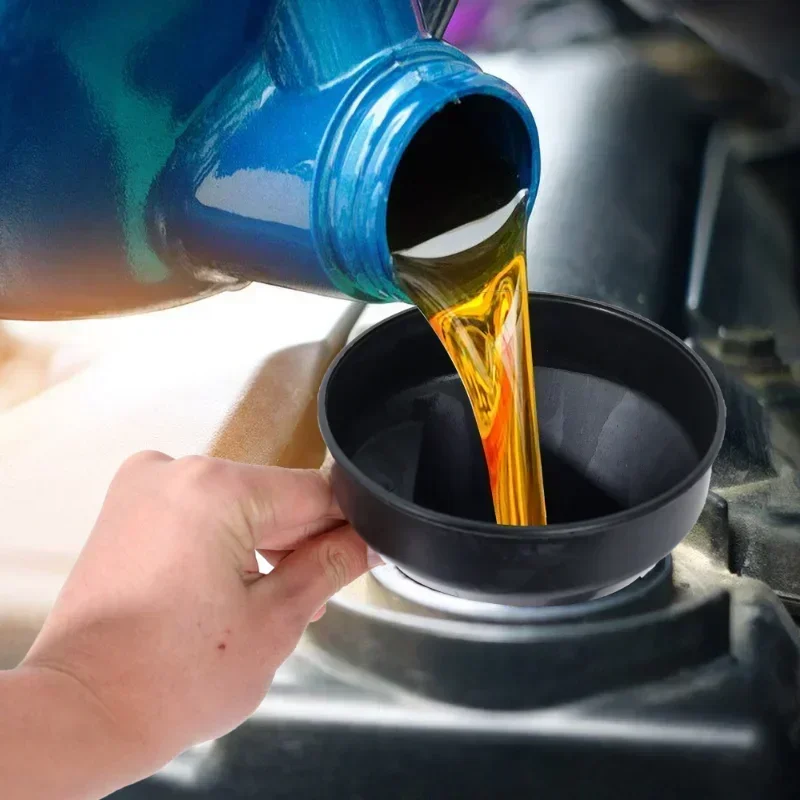 Motoröl-Einfülltrichter mit Filter für Auto, Motorrad, LKW – Bild 3