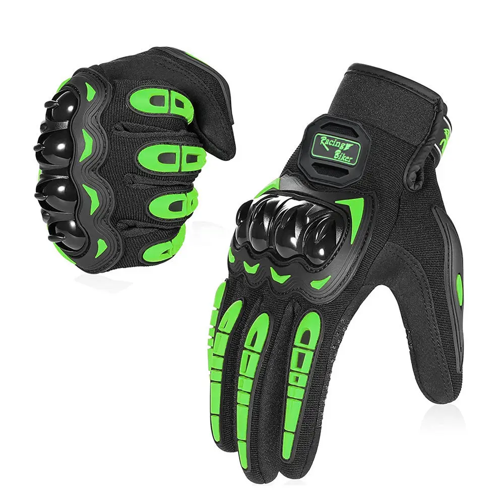 Motorrad schützen Handschuhe Wasserdicht Touchscreen Vollfinger Leder Gelenkschutz Anti-fallen Moto