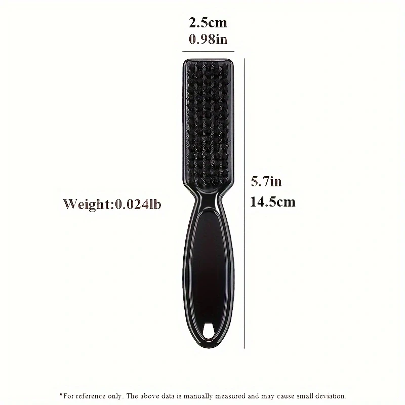 Barber Neck Duster Pinsel Sets Kunststoff Griff Friseur Weiche Haar Reinigung Pinsel Kopf Form Carving