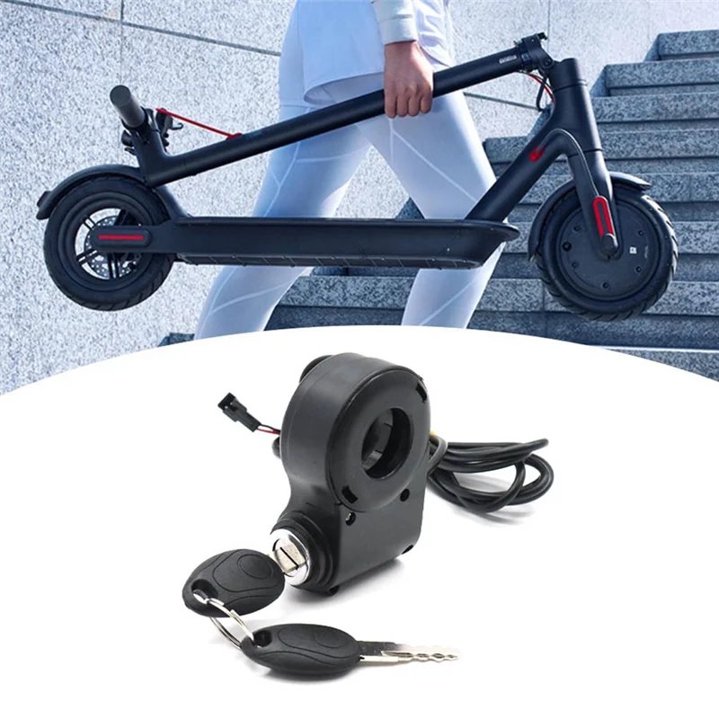 E-Bike Zündschloss Schlüssel Daumen Drossel Schalter Power für KUGOO – Bild 2