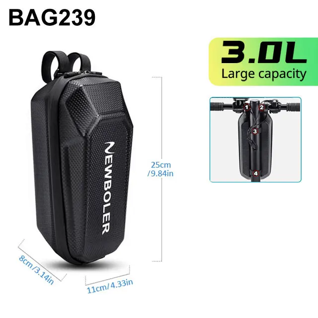 NEWBOLER 3L/5L Elektrische Roller Tasche Zubehör Elektrische Fahrzeug Tasche Mit USB Port Wasserdichte Roller