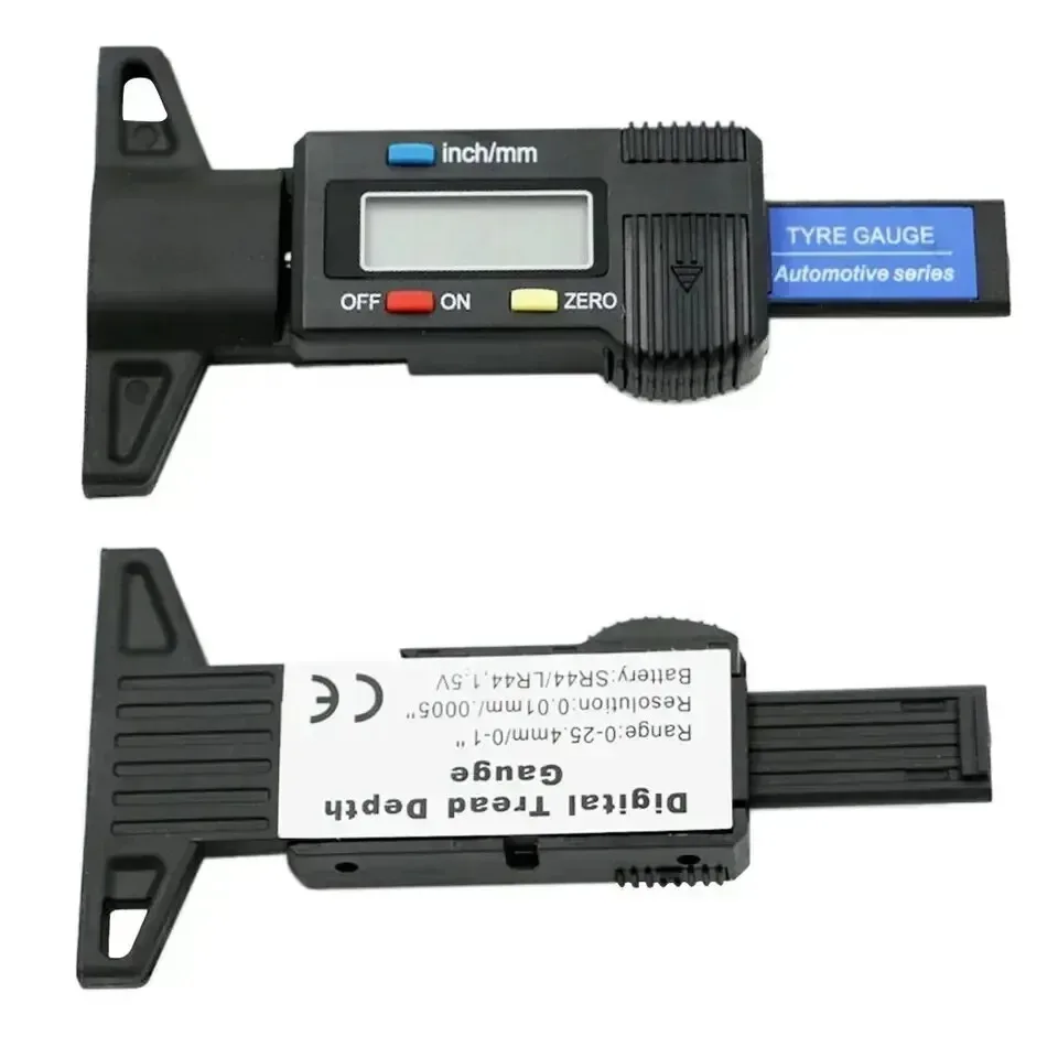 Digitale Tiefenmesser Messschieber Profiltiefenmesser LCD Reifen – Bild 5
