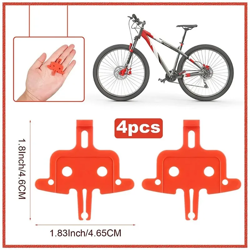 Packung mit 4 Fahrrad bremse Distanz scheibe Mountainbike hydraulische – Bild 3
