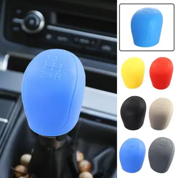 Auto Silikon Schaltknauf Abdeckung Handbremse Nicht Slip Grip Griff Fall Autos Schaltkragen Auto Innen Zubehör