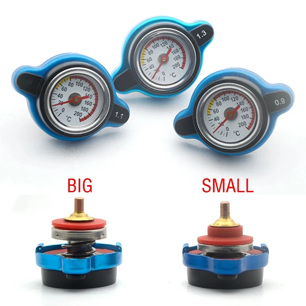Auto Thermostat Gauge Kühlerdeckel Tank Abdeckung Temperatur Wasser – Bild 2