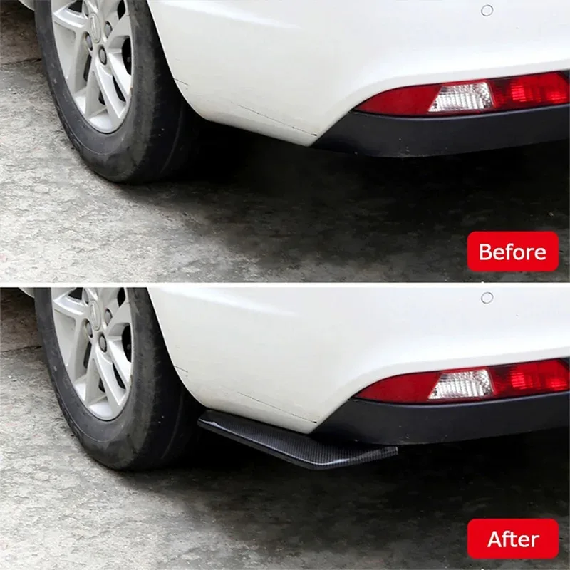 2er-Set Universal Auto Heckstoßstangen-Diffusor Splitter Spoiler – Bild 2
