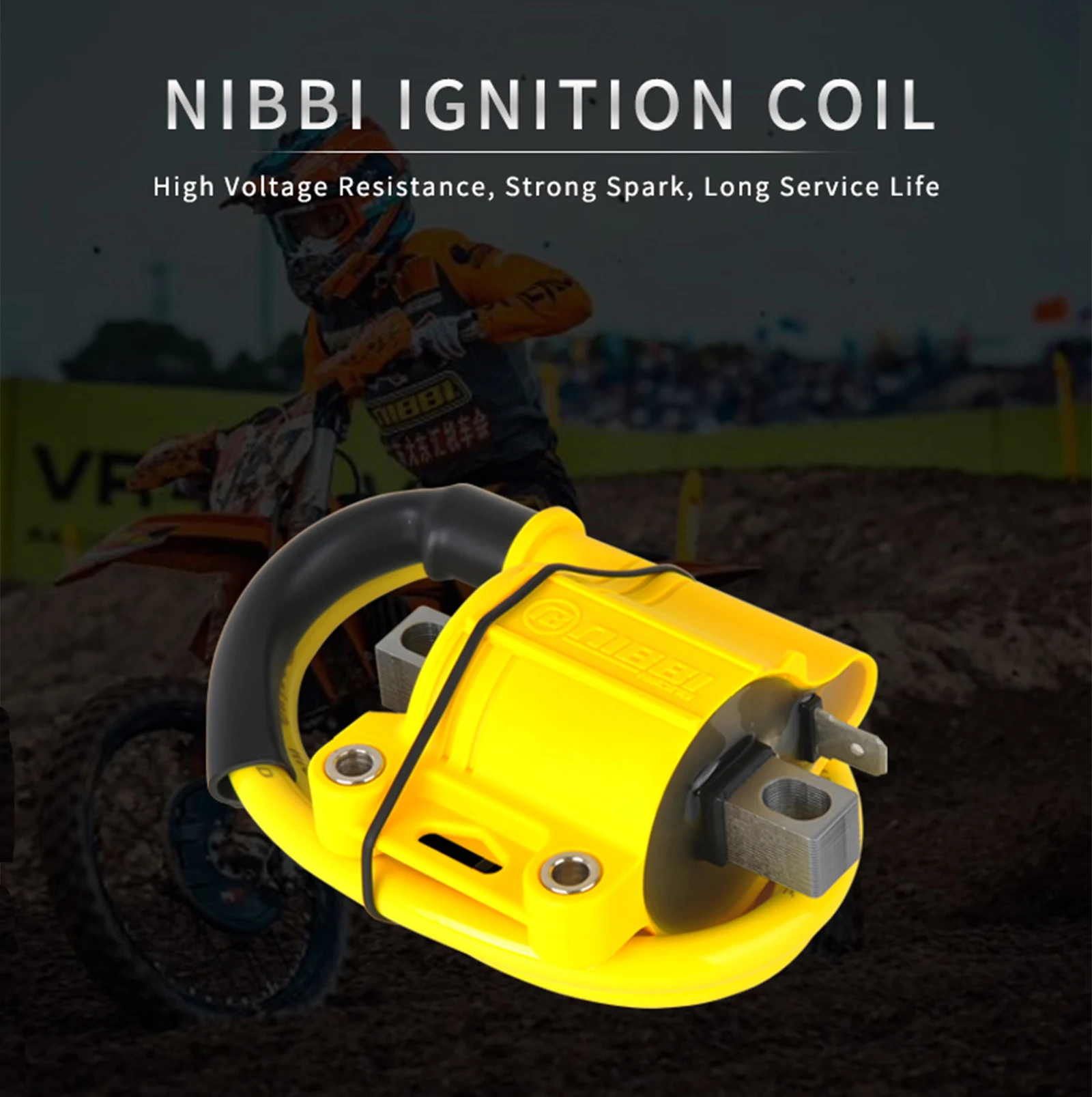 NIBBI Universal Motorrad Zündspule Fit Für 2T 4T Motor Dirt Street – Bild 5