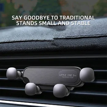 Autotelefonhalter Air Vent Clip Mount Universal Mobile Ständer für GPS-Unterstützung Kompatibel mit iPhone