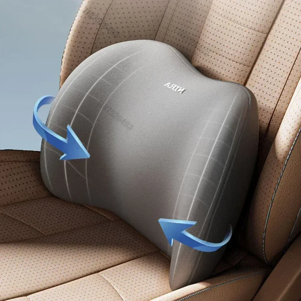 Auto Kopfstütze Lordosenstütze Memory Kissen Schaum Wirbel Lenden Auto – Bild 5