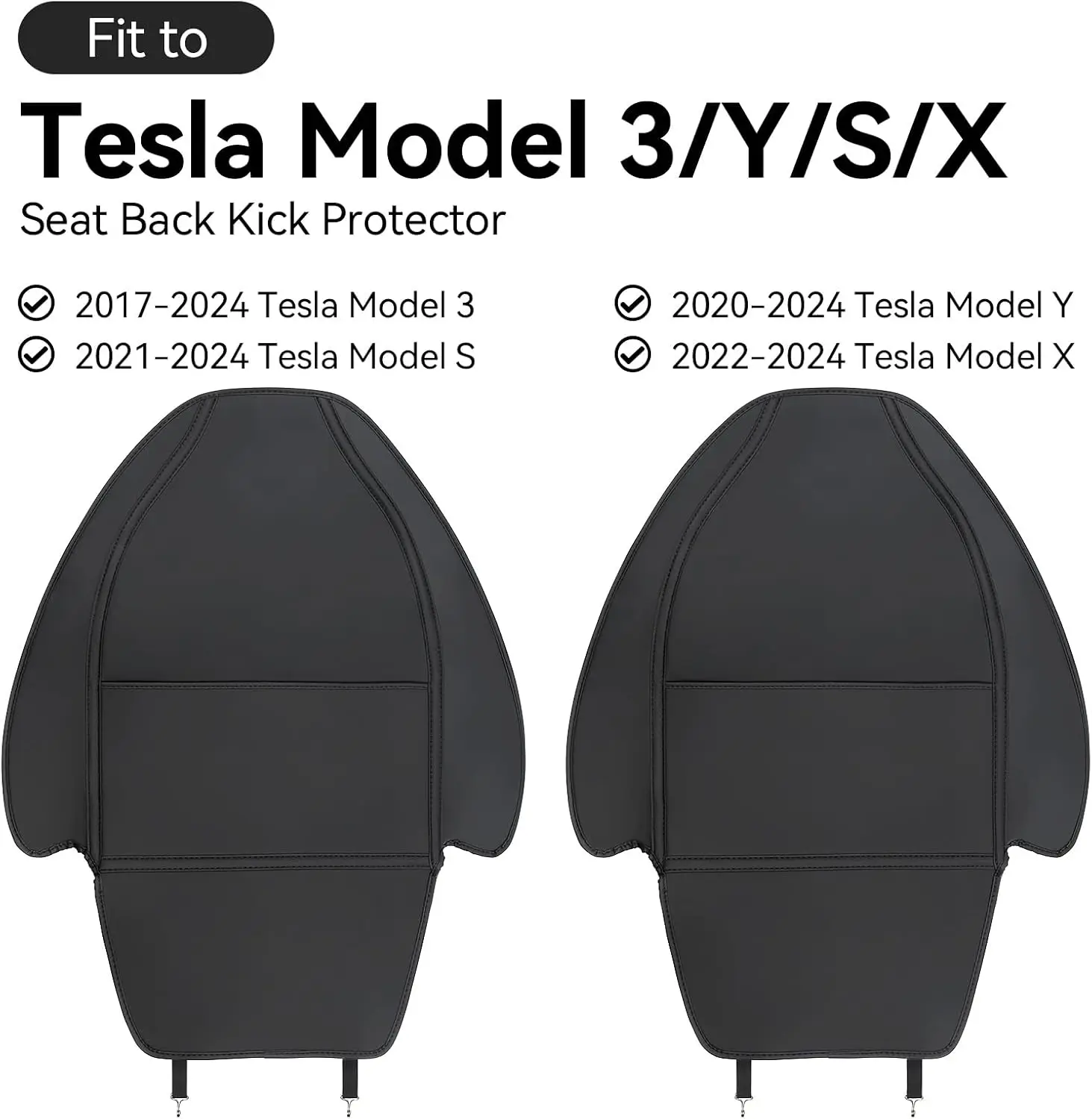 2025 2026 Upgrade-Sitzrückenprotektor für Tesla Model Y/3/X/S Zubehör – Bild 6