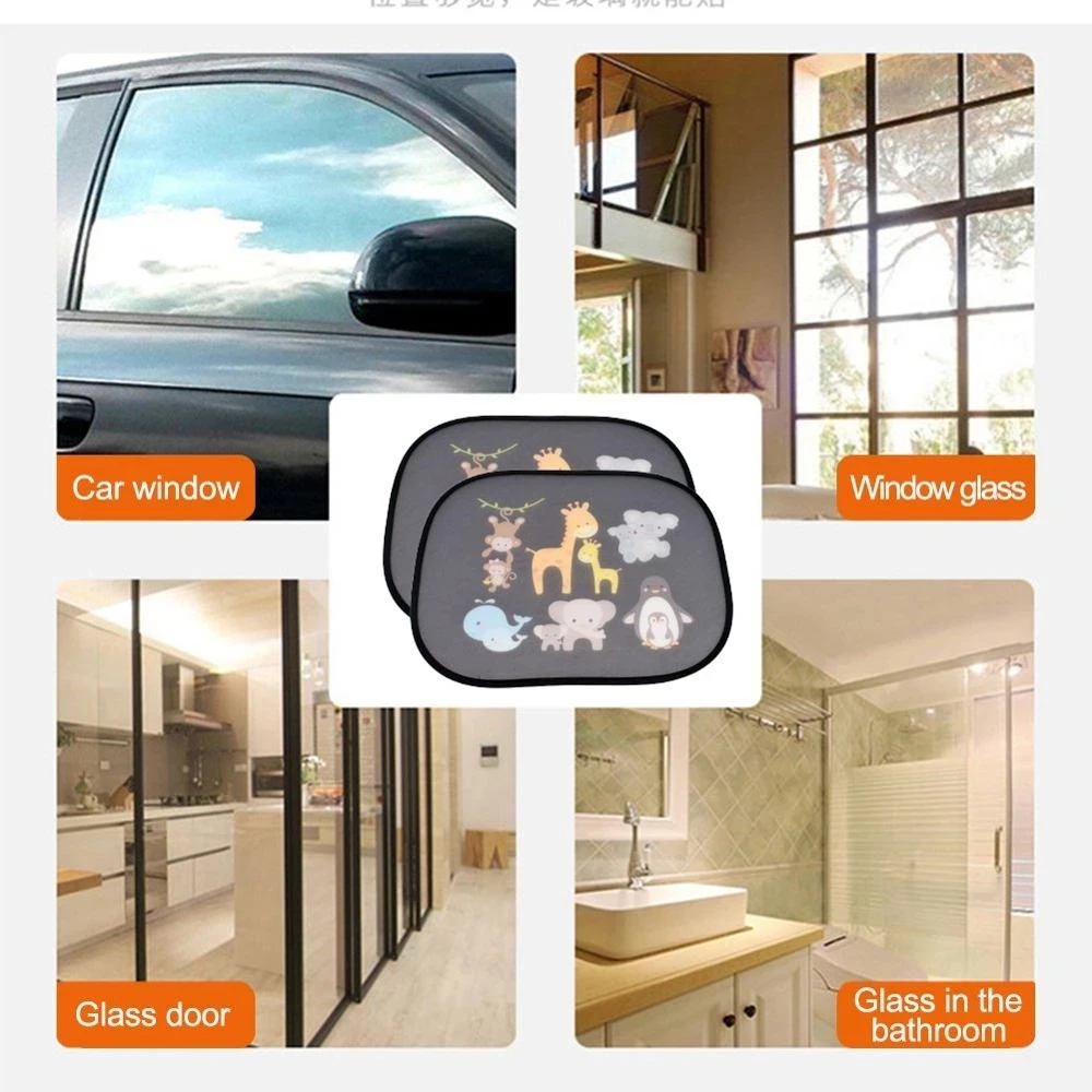 Universal Auto Sonnenschutz Seitenfenster Windschutzscheibe – Bild 3