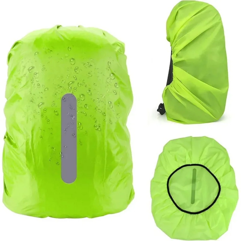 Reflektierende Wasserdichte Rucksack Regen Abdeckung Outdoor Sport – Bild 3