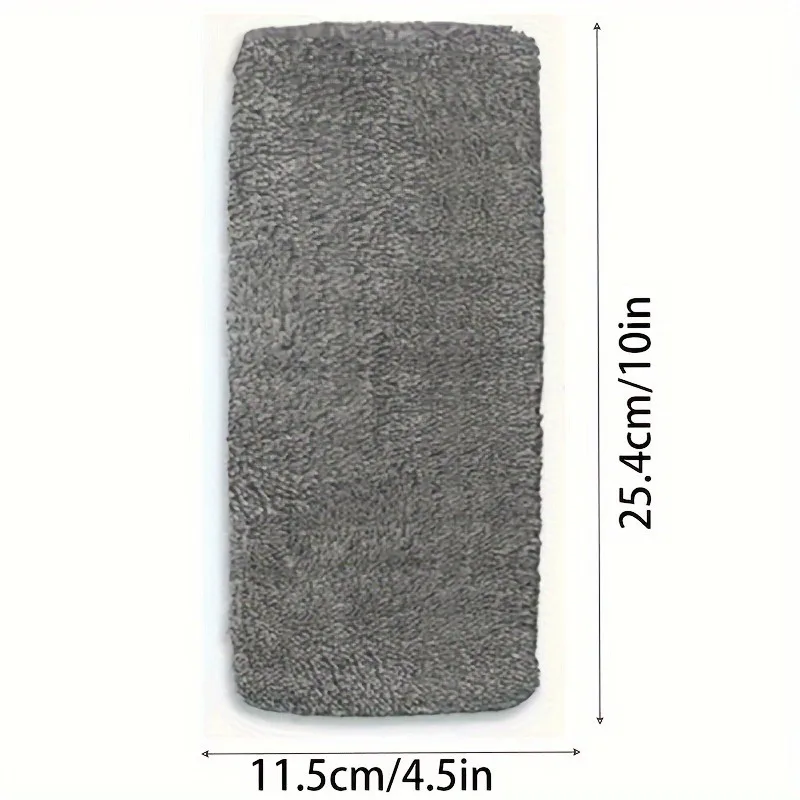 Wiederverwendbares Mopp-Ersatzpad, flaches Boden-Mopptuch (2 Stück) – Bild 4