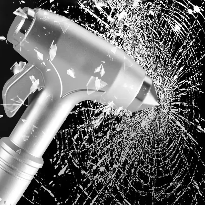 Auto-Sicherheitshammer Fensterzerschläger Gurtschneider – Bild 2