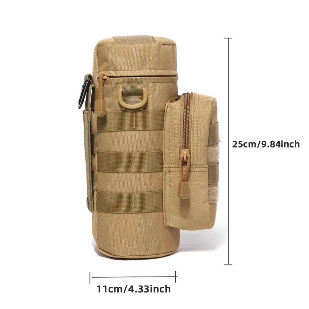 Taktische Molle Wasserflasche Tasche Beutel Halter Outdoor Reisen – Bild 3