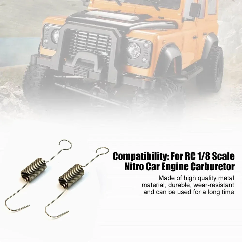 1/8 Gas Rückkehr Frühling Fit für RC Auto Modell 21 Bis 30 (2 Stück) – Bild 5