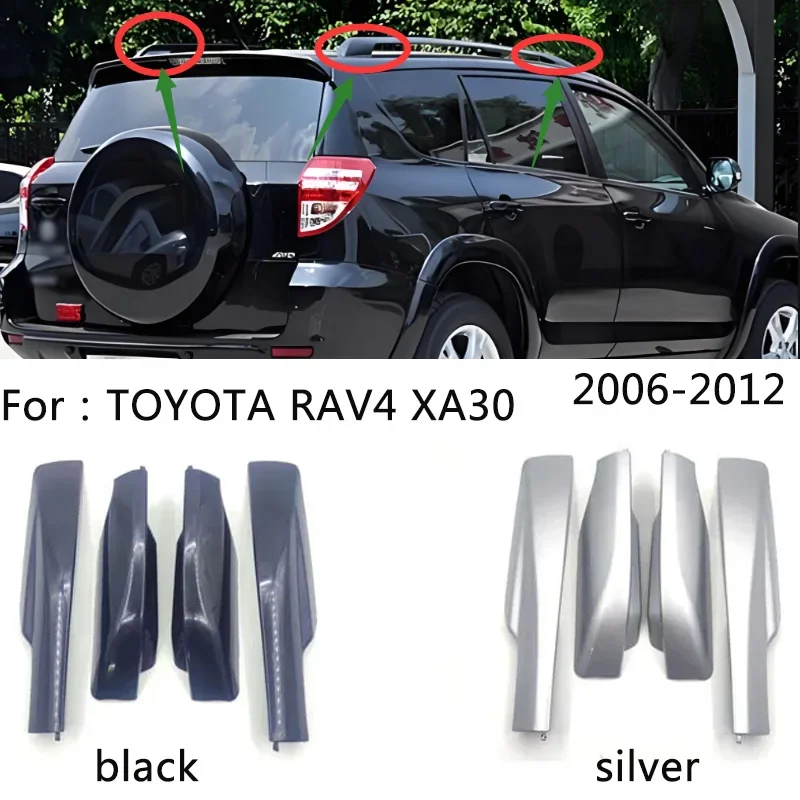 Dachgepäckträger-Schutzabdeckung für Toyota Rav4 XA30 SUV 2006 2007 2008 2009 2010 2012, Gepäckträgerabdeckung