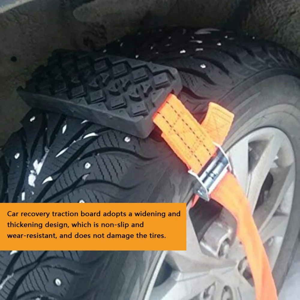 Auto-Recovery-Traktionsbretter, Schlamm, Sand, Schneereifen, Leiter – Bild 4