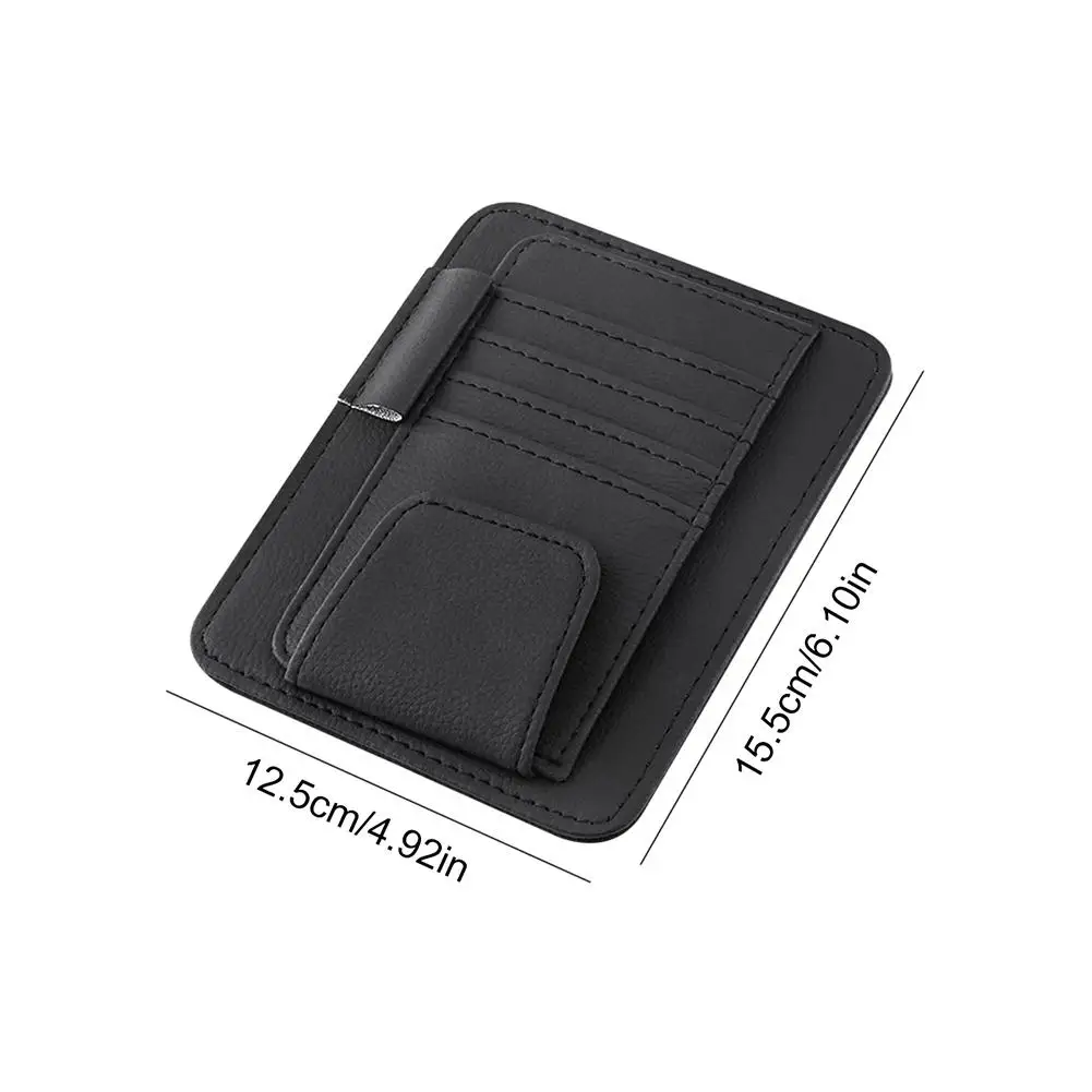 Auto Sonnenblende Organizer Multi-Pocket Visitenkarte Lagerung – Bild 3