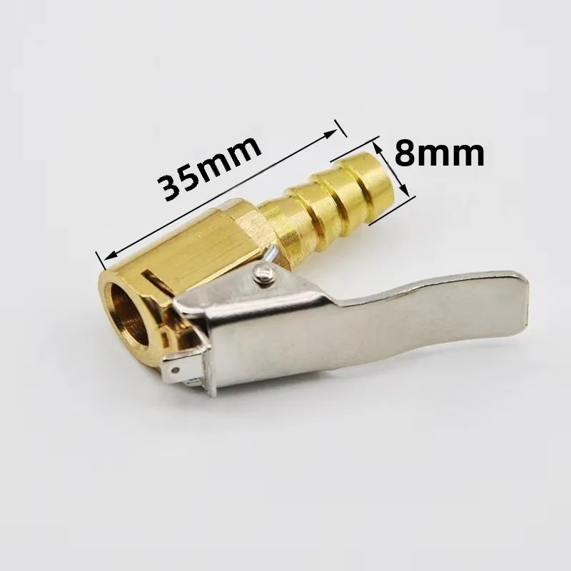 Auto Reifen Air Chuck Inflator Pumpe Ventil Stecker Clip-on Adapter – Bild 2