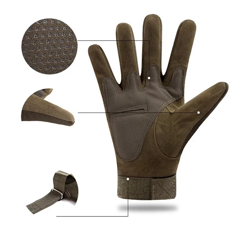 Motorradhandschuhe Motorrad-Fahrhandschuhe Sommer Atmungsaktive Moto – Bild 4