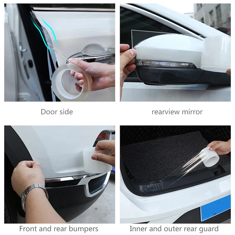 Auto Aufkleber Tür Sill Schutz Universal Auto Tür Rand Aufkleber Anti – Bild 4